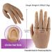 Silicone Female Mannequin Life Size Nail Practice Hand 18cm - Light Brown - Right Hand (Pack of 1) - Buy Online on GoSupps.com
