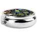 Cute Dinosaur Round Pill Box | 3 Compartment Portable Travel Medicine Organizer | Mini Decorative Pocket Purse - Buy Online on GoSupps.com
