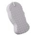 Bath Sponge Loofah Soft Shower Sponge Exfoliator 3D Exfoliiating Bath Foam Sponges Absorbent Moisturizing Shower Sponge for Dead Skin Removal Gray