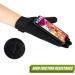 HYCOPROT Full Finger Touch Screen Gloves - Protective, Breathable & Lightweight for Shooting, Hunting, Motorcycling, Climbing - Medium Black - Buy Online on GoSupps.com