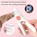 Aleenfoon Professional Dog Nail Scissors with Light & Spray-Proof Protection - Nail Cutter & File for Medium & Small Pets (Pink) - Buy Online on GoSupps.com