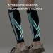 Calf Compression Sleeves for Men & Women - Leg Compression Sleeve for Running Cycling & Travel | Medium Green - Buy Online on GoSupps.com