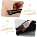 Baluue 12 Sets Eyeliner Brush Makeup Brush Ear Multi-function Eyebrow Brush Wood Black - Buy Online on GoSupps.com
