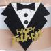 2Pcs Cake Topper EVA Cake Topper Bow Tie Suit Man - Buy Online on GoSupps.com