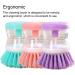 rongweiwang PP Cookware Brush Nonslip Detachable Soft Hair Washable Cleaning Brushes Tool Accessories with Wash-up Dispenser Pink - Buy Online on GoSupps.com