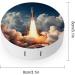 NASA Rocketship Contact Lens Case with Mirror - Portable & Cute Travel Kit for Eye Contact Lenses - Buy Online on GoSupps.com