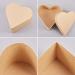WANDIC Mini Heart-Shaped Kraft Paper Mache Boxes - Set of 3 | Ideal for Accessories, Cosmetics, Jewelry, and Gifts - Buy Online on GoSupps.com