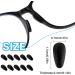 Buy Wllhyf Silicone Nose Pads for Glasses | Self-Adhesive Anti-Slip Cushion for Comfort | Perfect for Men & Women | Black | International Shipping Available - Buy Online on GoSupps.com