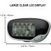 MOLIONS Pedometer for Walking - Simple Step Counter with Large Display - Accurate Tracker for Men, Women, Kids, and Elderly - Black 1 Pack - Buy Online on GoSupps.com