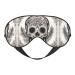 Mexican Skull Print Ultra-Soft Light-Blocking Eye Mask for Optimal Comfort and Restful Sleep