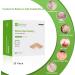 Buy Silicone Foam Dressing 4x4 (20 Pack) - High Absorbency Waterproof Wound Bandage for Bed Sores & Leg Ulcers - Buy Online on GoSupps.com