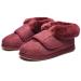 DXDUI Elderly Diabetic Shoes Loose Widened Fully Open Mouth Puffy Multi-Functional Health Care Shoes Winter Warmth Plush for Home Outdoor Sports Pink 35 35 Pink