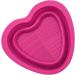 Silicone Makeup Brush Cleaner Bowl - Heart Shape Silicone Cosmetic Brushes Cleaning Tool - Portable Washing Tool for Brushes Sponges Makeup Cleaning Tools for Makeup Lovers rose red - Buy Online on GoSupps.com