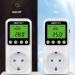 Smart Digital Day-Night Thermostat - 15A LCD Temperature Controller for Heating/Cooling / with Clock Function - 230V Background Lighting White - Buy Online on GoSupps.com