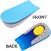 FOMIYES Shock Absorbing Insoles - 2 Pairs Invisible Height Increase Heel Pads for Men - Soft Cushion Support for Comfort & Height - Buy Online on GoSupps.com