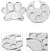 Beavorty Lot de 2 Bagues Palette de Manucure Ajustables Mini Palette 5 Godets Ronds en Plastique L ger Anneaux Ouverts pour Nail Art M lange de Vernis Ongles Outil Pratique - Buy Online on GoSupps.com