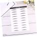 SKISUNO 4 Sheets Pairs Eyebrow Sticker Waterproof Long Lasting Simulation Eyebrow Hair-like Simulation Black - Buy Online on GoSupps.com
