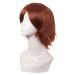 Buy MapofBeauty 12 Inch Side Bangs Short Straight Ginger Orange Cosplay Wig | International Shipping Available - Buy Online on GoSupps.com