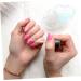 Beaupretty Dazzle Nail Polish Nail Art Liquid Cup Acrylic Liquid Bowl Nail Liquid Container jewelry holder clear dappen dishes cup clear tumbler Nail Salon Supply pedicure jewelry medium Assorted Color - Buy Online on GoSupps.com