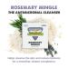 All Natural Premium Rosemary Bar Soap - 5 oz Mild Texture | Nurturing Nature Nourishing Lives - International Shipping - Buy Online on GoSupps.com