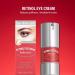 Retinol Eye Cream for Dark Circles and Puffiness Anti-Wrinkle Anti-Aging Eye Cream with Hyaluronic Acid and Collagen Smooth Fine Lines and Hydrate Eye Area Under Eye Cream - Buy Online on GoSupps.com