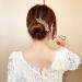 4-Piece Vintage Butterfly Hair Accessories | Crystal Bead Headdress for Women & Girls - Buy Online on GoSupps.com