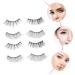 VINTORKY 20 Pairs artificial false eyelashes girl cosmetics Makeup lashes beauty kit eyelash tool grooming kit Girl Eyelashes Natural Realistic Fake Lashes Girl Makeup Eyelashes manual set - Buy Online on GoSupps.com