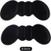 4 Pairs of Butterfly Heel Pads - Anti-Friction Stickers (Black & Apricot) for Ultimate Comfort & Protection | Shop Internationally - Buy Online on GoSupps.com