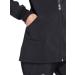 Cherokee Zip Front Womens Scrub Jacket 4-way Stretch with Lightweight Superior Performance and Comfort Infinity CK370A L Black - Buy Online on GoSupps.com