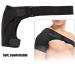 Adjustable Shoulder Compression Sleeve Wrap - High Elasticity Brace for Rotator Cuff Support & Dislocation Relief - Buy Online on GoSupps.com