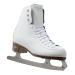 Riedell Skates - 19 Emerald Jr. - Youth Recreational Figure Ice Skates with Steel Luna Blade for Girls Size 3.5 Junior White