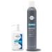 KERACOLOR Kit of 3-in-1 (Cleanse + Conditioner + Color) Blue Semi-Permanent Hair Dye and Finishing Hair Spray 10oz