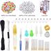 962Pcs Friendship Bracelet String Kit with 110 Colors Embroidery Thread, 800 Beads, and Cross Stitch Tools - Perfect Gift with Storage Box, Multicolor - Buy Online on GoSupps.com