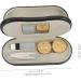 Buy BUIFULSIC Double-Use Travel Glasses Case & Contact Lens Container - Compact 15.8x7.4cm Metal Case for Sunglasses & Lenses - Ideal for International Shipping - Buy Online on GoSupps.com