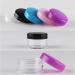 60pcs Transparent Acrylic Cosmetic Containers - 10ml Screw Lid Cans for Lip Balm & Nail Products - Tianzd - Buy Online on GoSupps.com