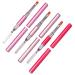 WOKOTO 3pcs Dual-Ended Gel Nail Brushes For Nail Art Extension Nails Gel Brushes For Nails Acrylic Nail Brushes For Acrylic Nails Design Brushes 2 Way Gel Spatula And Nail Art Brushes KT1