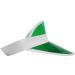 Green Clear Plastic Sun Visor for Tennis, Beach, Golf, and Casino - Buy Online on GoSupps.com