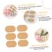 COOLHIYA 6sheets Heel Grips Corn Patch Corn Toe Protectors Patches Toe Callus Protectors Self- Adhesive Bunion Pads Toe Cushions Pad Corn Cushions Foot Stickers with Hole Cotton - Buy Online on GoSupps.com