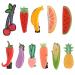 11 Pcs Fruit Hair Clips  Vegetable Hairpin  Fruit and Vegetable Hairpin Hair Clip for Girl Cute Hair Accessories Sweet Barrette Alligator Clips Cute Hair Clips