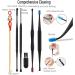 23Pcs Q-Grips Spiral Ear Wax Removal Tool Kit - Earwax Remover, Syringe, Silicone Cleaner, Bamboo Pick - Ear Irrigation Cleaning Set - Buy Online on GoSupps.com
