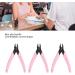 Nail Cuticle Nipper NonSlip Cuticle Trimmer Automatic Rebound Stainless Steel Easy Grip for Nails for Salon (Pink) - Buy Online on GoSupps.com