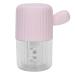 Gonetre Portable Contact Lens Washer Manual Lens Cleaner Case Rotation Cute Cleaning Device (Pink) Pink