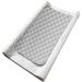 Nicoone Waterproof Changing Mat Liners Quilted 3PCS Bamboo Terry Surface Diaper Changing Pad Liner Washable Reusable Diaper Changing Liners for Home Outdoor Travel Grey - Rectangle - Buy Online on GoSupps.com