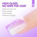 Gelike EC Gel X Nail Tips Set - 528PCS Short Quadrat Soft Gel Nail Tips with Milky White Glue & Top Coat - Ultimate Nail Extension Starter Kit - Buy Online on GoSupps.com