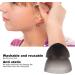 10 Pieces Soft Silicone Hearing Aid Domes - 8mm Double-Layered Antistatic Earplugs (Black) - Washable & Closed Coupling - Buy Online on GoSupps.com
