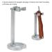 Premium Stainless Steel Razor Holder | Universal Shaving Brush & Razor Stand for Men - Durable & Safe Drying Solution - Buy Online on GoSupps.com