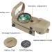 Feyachi Reflex Sight - Adjustable Reticle | Red Green Dot Sight | Dark Earth Tan - Buy Online on GoSupps.com