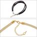 10Sets 9mm Gold Tone Leather Cord End Caps with Lobster Clasps & Extender Chain for DIY Bracelets - Buy Online on GoSupps.com