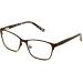 V.W.E. Women's Fashion Stainless Steel Reading Glasses Frame - Clear Lens Metal Readers - Brown 2.75x - Buy Online on GoSupps.com