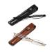Hubeye 2 Pack Mini reading glasses men women Super light reading aid feather hinge metal pocket readers with glassesholster +1.50 black/gold 1.5 diopters